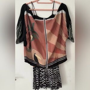 FARM RIO Tropical print dress. Size G (L in Brazil, equivalent to M in the USA)